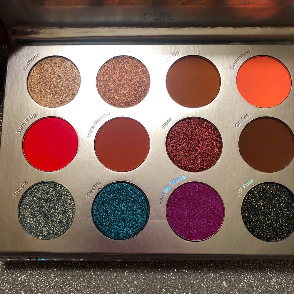 BNIB! PUR Festival 2.0 12 Piece Pigment Palette